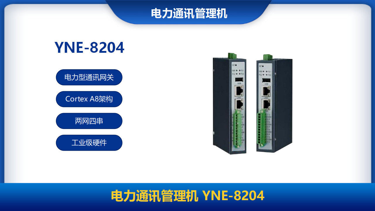 電力通訊管理機YNE-8204